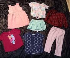 Lot/Mixed brands infant girl clothing. Size 24 months