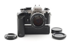 Nikon FM 2 w/Nikkor 50mm F/1.4 w/MD-12 free shipping Exc  