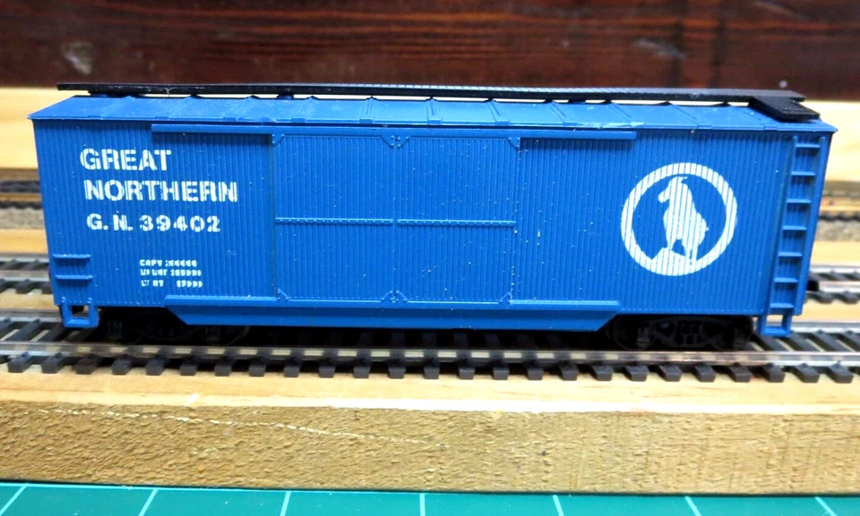 Modelo Power 9002 Escala HO 40' Doble Puerta Madera Boxcar "Gran Norte" Foto 3 de 4