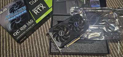 ASUS Dual NVIDIA GeForce RTX 3060 OC 12GB GDDR6 Ray Tracing DLSS