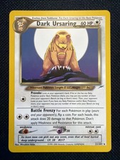 Dark Ursaring 21/105 Pokémon Neo Destiny-Unlimited Edition Regular Rare on eBay