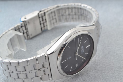Vintage Seiko LORD Quartz 8242-6000 Purple / OH, Serviced - Picture 4 of 14