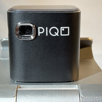 PIQO Mini Projector 1080p Smart Portable Pocket Cube Black - Bundled W/ CHARGER