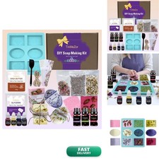 TinMeZor Soap Making Kit For Adults - DIY Kit For Beginner Soap Base Kit