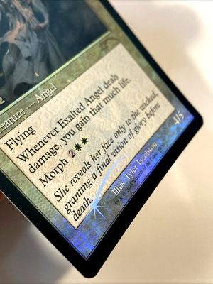 MTG Exalted Angel (Retro Frame Foil) 30th Anniversary Promos 10 NM