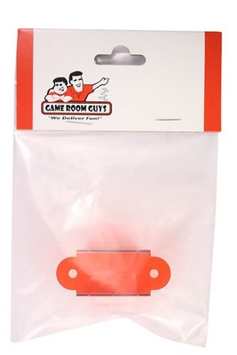 Pinball Machine Lane Guide - 2-1/8'' - Red Transparent