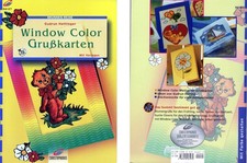 Bastelheft - Window Color - Gru&szlig;karten