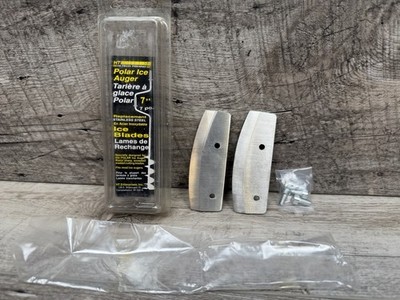 HT Ice Fishing 7'' Polar Ice Auger Replacement Blades Blade Set # PARB-7  NEW !!