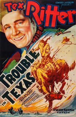 Trouble in Texas  16mm B&W Western feature Tex Ritter Rita Hayworth 1937 E1272
