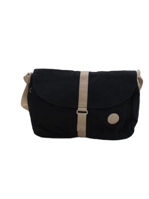 Kipling Herren Tasche schwarz 100% Nylon Umhängetasche