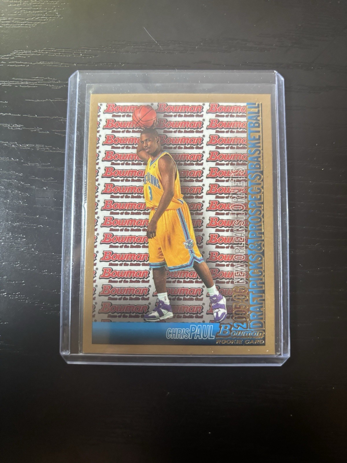 2005-06 Bowman Draft Picks & Prospects - Chris Paul #111 Gold (RC) Rookie