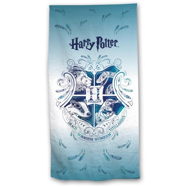 Harry Potter Hogwarts Badetuch Handtuch Badehandtuch Strandtuch Xxl - 70X140-image