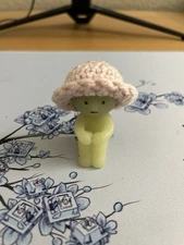 Handmade Crochet Sun Hat  For Smiski (HAT ONLY)