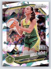 2025 Panini Prizm WNBA #127 Nika Muhl Ice Prizms