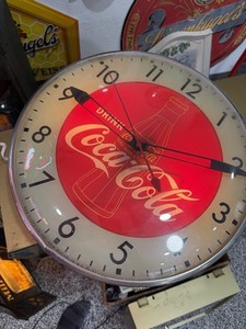 スペシャル USA製 ビンテージ PAM CLOCK社 実働品 パムクロック PAM-CLOCK アンティーク PAM-CLOCK (40'S〜50'S)