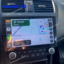 Apple CarPlay Android 15 For Honda Accord 2003-2007 Car Stereo Radio WIFI BT 64G