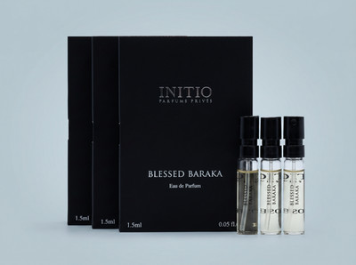 INITIO BLESSED BARAKA EDP 1.5ml BUNDLE x 3 COLOGNE PERFUME SPRAY SAMPLES