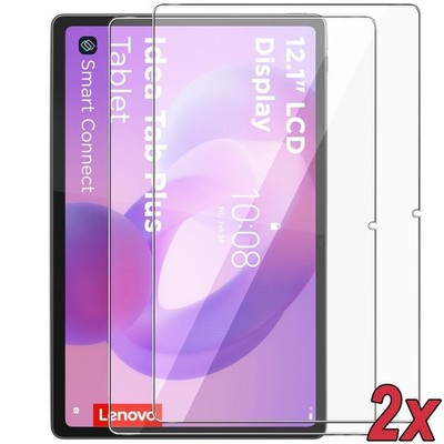 2x 9H Panzerfolie Glas für Lenovo Idea Tab Plus 12.1 2025 Schutzglas Full-Screen