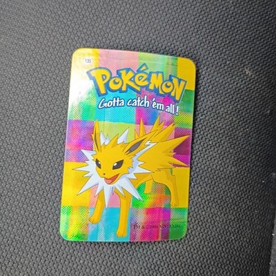 Jolteon #135 - Vintage Vending Machine Prism Sticker 2000 - Pokemon Card