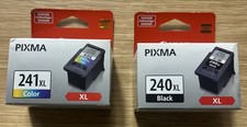 Genuine Canon PG-240XL Black  CL-241XL Color Ink Cartridges PIXMA MG2120-MG4220