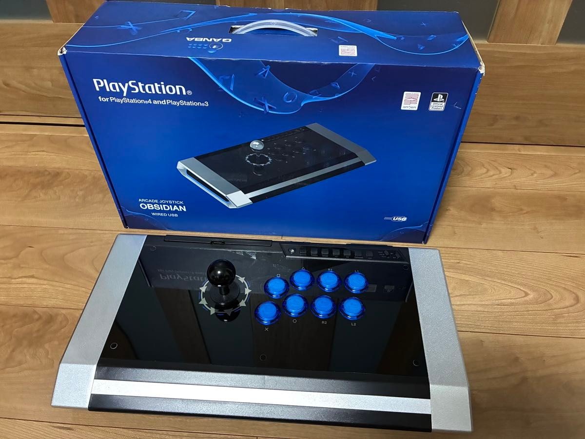 【即購入可・美品】　Qanba Obsidian アケコン Qanba Obsidian Arcade Stick [New Qanba Qravity KS] | eBay