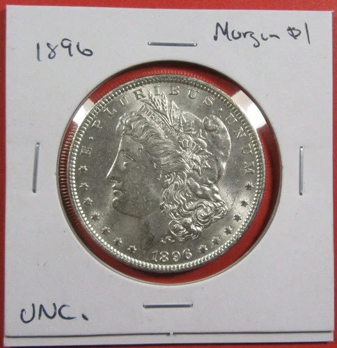 1896-P Morgan Dollar — photo from the most recent tracked eBay sale