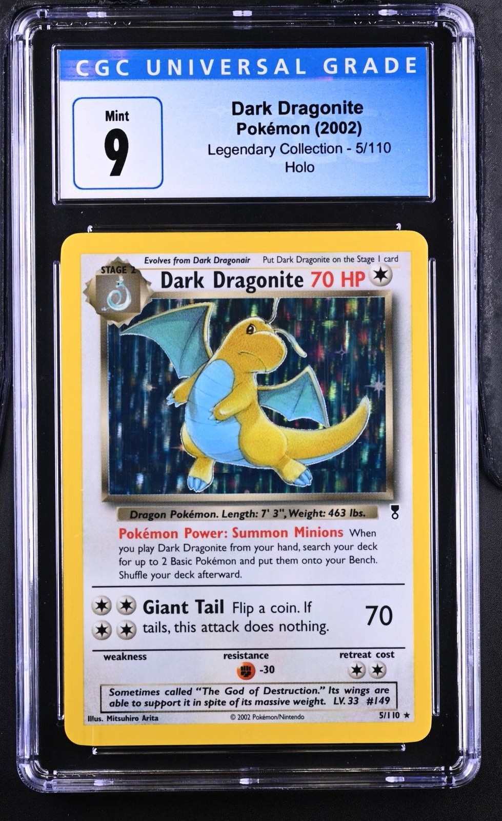 Dark Dragonite 2002 Legendary Collection #5 Holo Price Guide