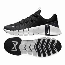 Nike Free Metcon 5 Black White Mens Size 11 New Dv3949-001