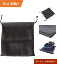 Soft Headphone Leather Storage Bag Waterproof Protective for Case for Large S...