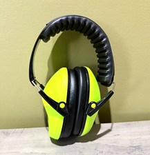 Dr.meter High Visibility Yellow Industrial Ear Muffs Hearing Protection - Kids