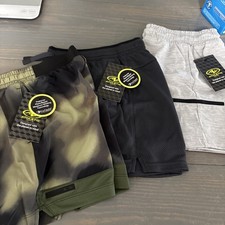 NWT Athletic Works Shorts Boys Size S 6-7 3 Pairs