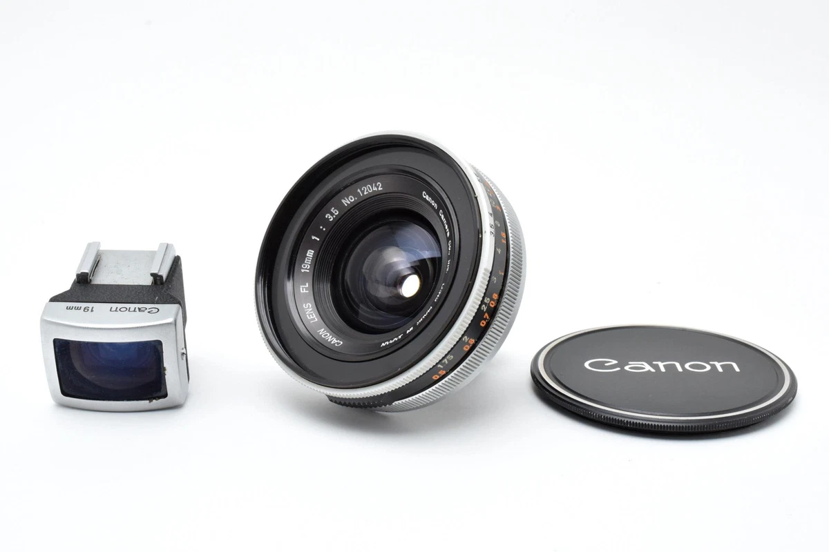 Canon FL f/3.5 Camera Lenses 19mm Focal for sale | eBay