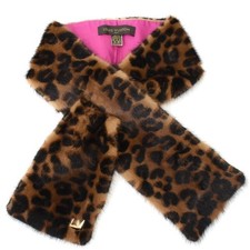 Louis Vuitton M72245 Scarf Echarpe Vizon Mink Fur Winter scarf Used from Japan