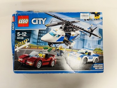 Lego City 60138 Hochgeschwindigkeitsjagd Polizeihubschrauber - siehe Details