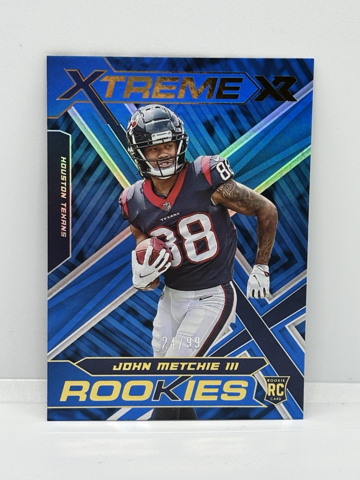 John Metchie Panini XR Xtreme Rookies #XTR16 Blue