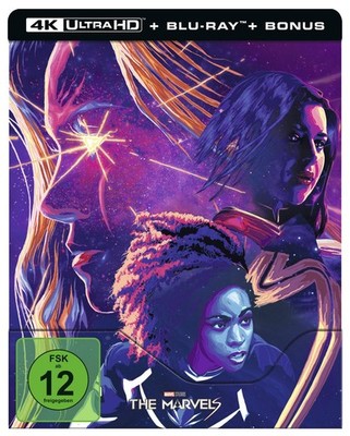 The Marvels - Steelbook (4K Ultra HD) (+ Blu-ray) (4K UHD Blu-ray) Brie Larson