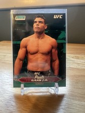 2025 Topps UFC Stadium Club Paulo Costa Teal Foil Parallel