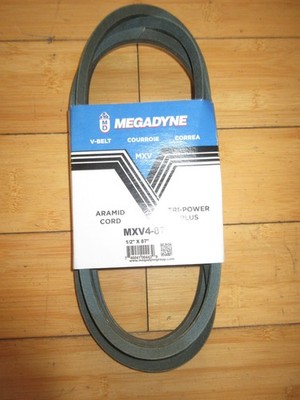 Megadyne Industrial V-Belt Aramid Cord MXV4-870 Tri-Power Plus 1/2'' x 87''
