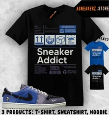 Shirt Match AJ 1 Low OG Voodoo Alternate Sneaker Matching Tee Sneakerhead Addict
