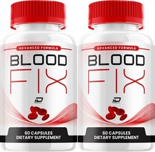 (2 Pack) Blood Fix Capsules – BloodFix All Natural Glycogen Support