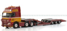 WSI 1/50 FOR VOLVO FH3 GLOBETROTTER XL 6X2 TWINSTEER TRUCK TRANSPORTER - 3 AXLE