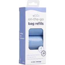 Lavender Scented Diaper Disposal Bags On-the-Go Refill Packs 4 Count Travel