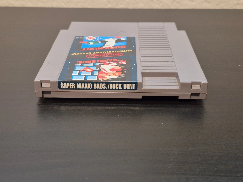 Vintage NES Super Mario Bros Duck Hunt Nintendo Game Cartridge Japan 1985 Tested - Image 3 of 4