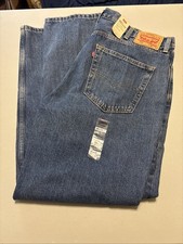Levi's 550 Relaxed Fit Jeans Mens 40x32 Blue Tapered Leg Medium Wash Retro NWT