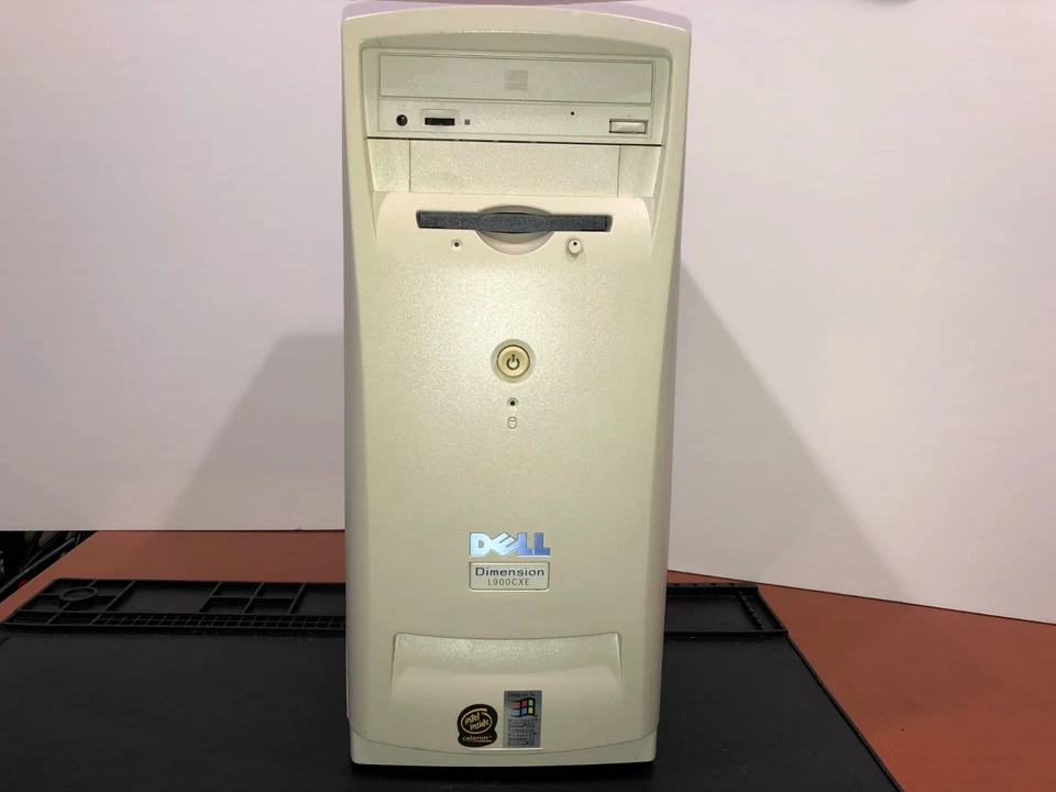 Vintage Dell Dimension L900CXE Win98 Retro Gaming/Industrial - Celeron, 512MB - Image 3 of 4