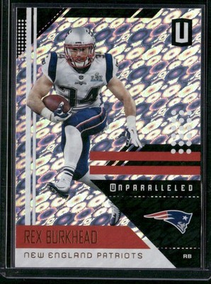 2018 Panini Unparalleled #129 Rex Burkhead Flight