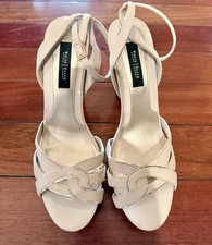 Sandalias de tacón beige Casa Blanca Merc…