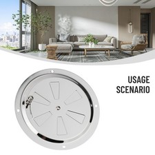 Ventilazione Efficiente con Griglia di Scarico in Acciaio Inox 316 per Barche