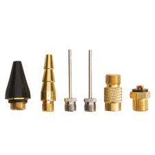 Ironton Inflation Kit, 6-Pc., Universal Air Nozzle and Needle Adapter Set for