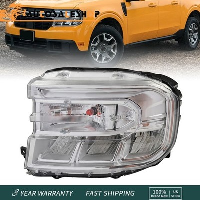 LED Headlight For 2022-2024 Ford Maverick w/o LED DRL with Bulb Left Driver Side